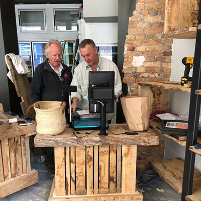Mise en place de la solution Saasfood chez un artisan-commerçant